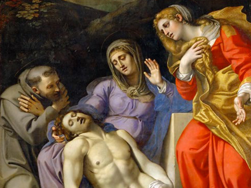 Referto della Indagini Radiografiche sul dipinto: La Pietà - Chiesa di San Gregorio dei muratori, Roma 