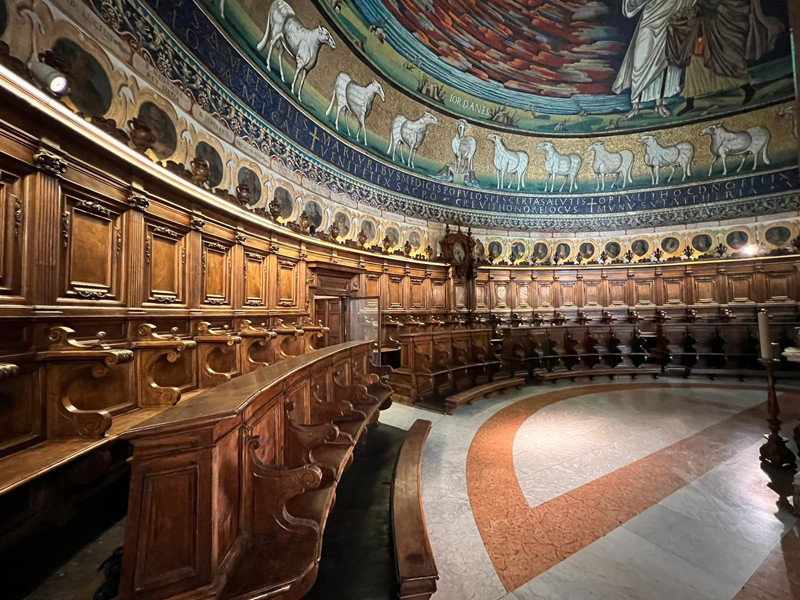 Ripresi i lavori di restauro nella basilica dei Santi Cosma e Damiano