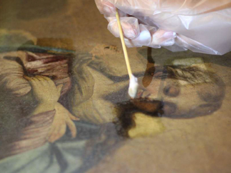 Relazione del restauro pittorico “Madonna dell’Apocalisse” (XVIII sec.)