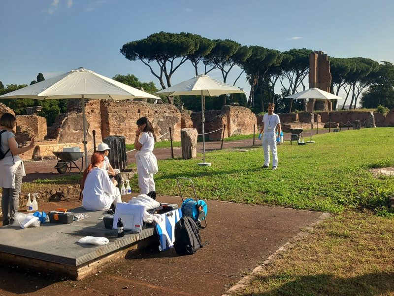 Cantiere scuola al Parco Archeologico del Colosseo